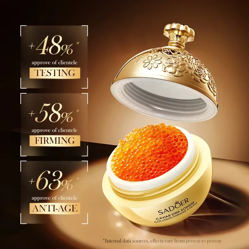 Crème Visage Raffermissante au Caviar Anti-Rides