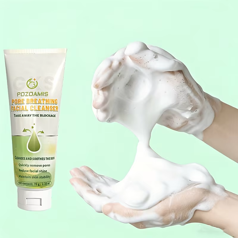 Nettoyant visage qui nettoie en douceur et apaise la peau