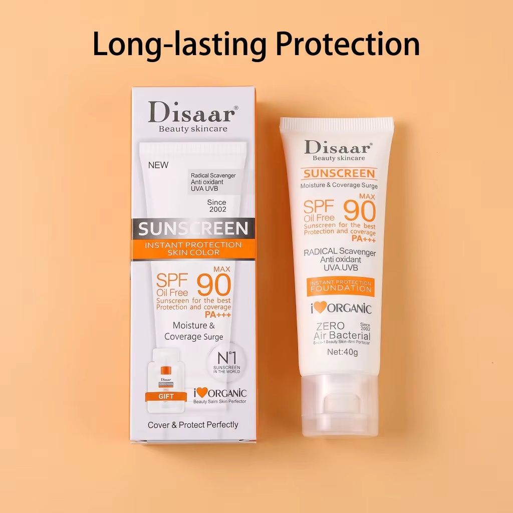 Crème solaire SPF90 PA+++ sans huile