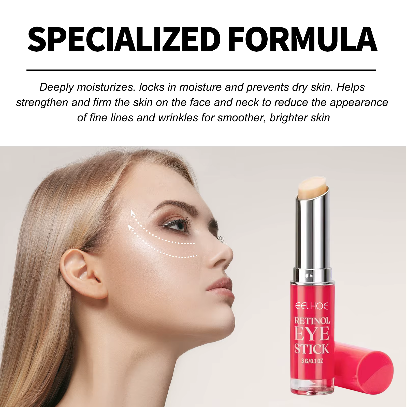 Bâton de crème pour les yeux au rétinol