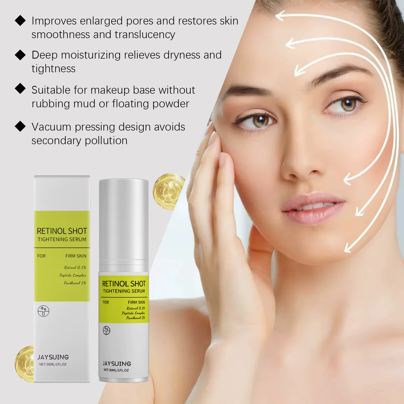 Crème pour les yeux coréenne pour Anti-rides et âge