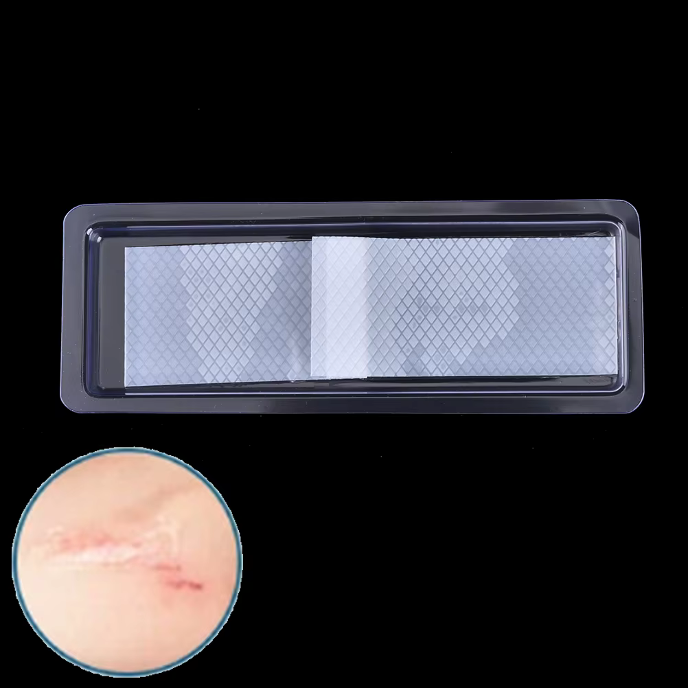 12 cm x 3.5 cm blanc élimination césarienne Silicone cicatrice Patch feuille de Gel marques de plaies cicatrices de peau traitement de thérapie 1 pièces