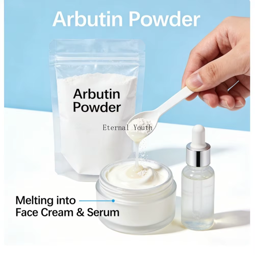 Poudre de bêta-arbutine à 99 % - Éclaircissement et éclat de la peau