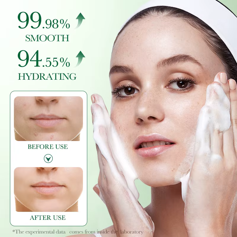 BIOAQUA Centella Asiatica nettoyant pour le visage hydratant contrôle de l'huile nettoyage